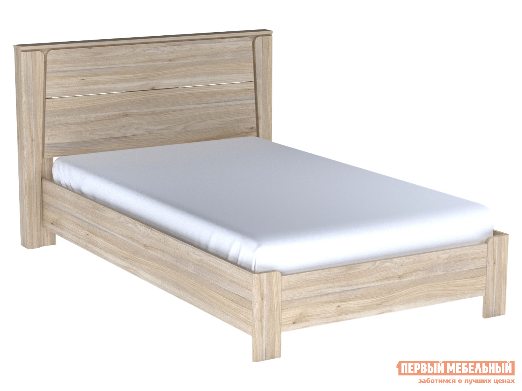 Односпальная кровать  Юта Дуб Мария, 120х200 см