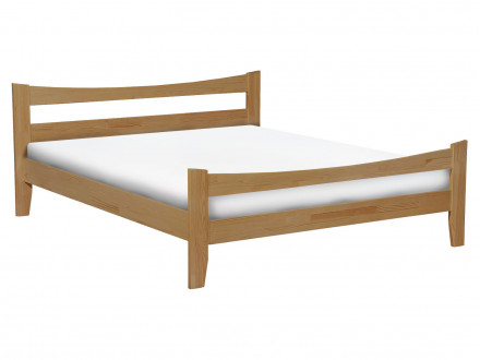 Кровать Массив Лайт Бук, лак. 90х200 см в отделке Бук, лак, 90х200 см по цене 9090 руб.