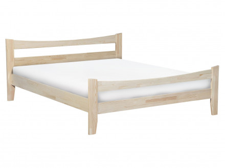 Кровать Массив Лайт Бесцветный, лак. 90х200 см в отделке Бесцветный, лак, 90х200 см по цене 7727 руб.