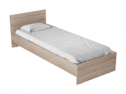 Кровать Лера настил Дуб Сонома светлый. 80х200 см в отделке Дуб Сонома светлый, 80х200 см по цене 4190 руб.