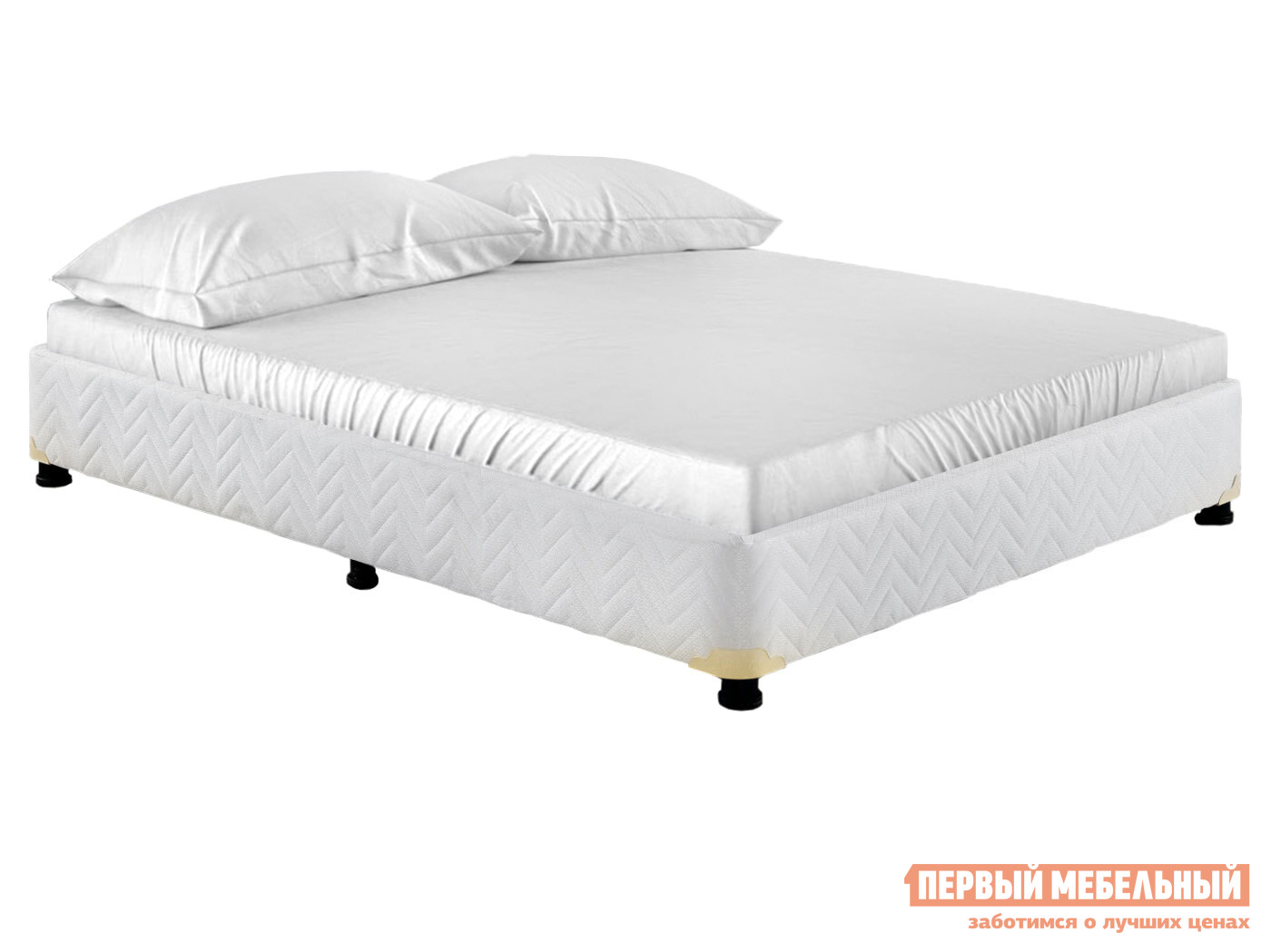 Односпальная кровать  База кровати универсал 900х200 / 120х200 Белый, 900 Х 2000 мм