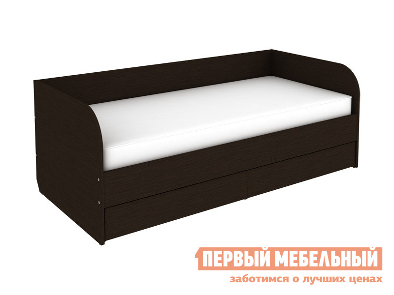 Односпальная кровать  Мерлен 90х200 Венге
