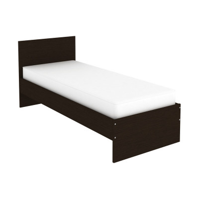Односпальная кровать  Кровать Мерлен Венге, 900 Х 2000 мм