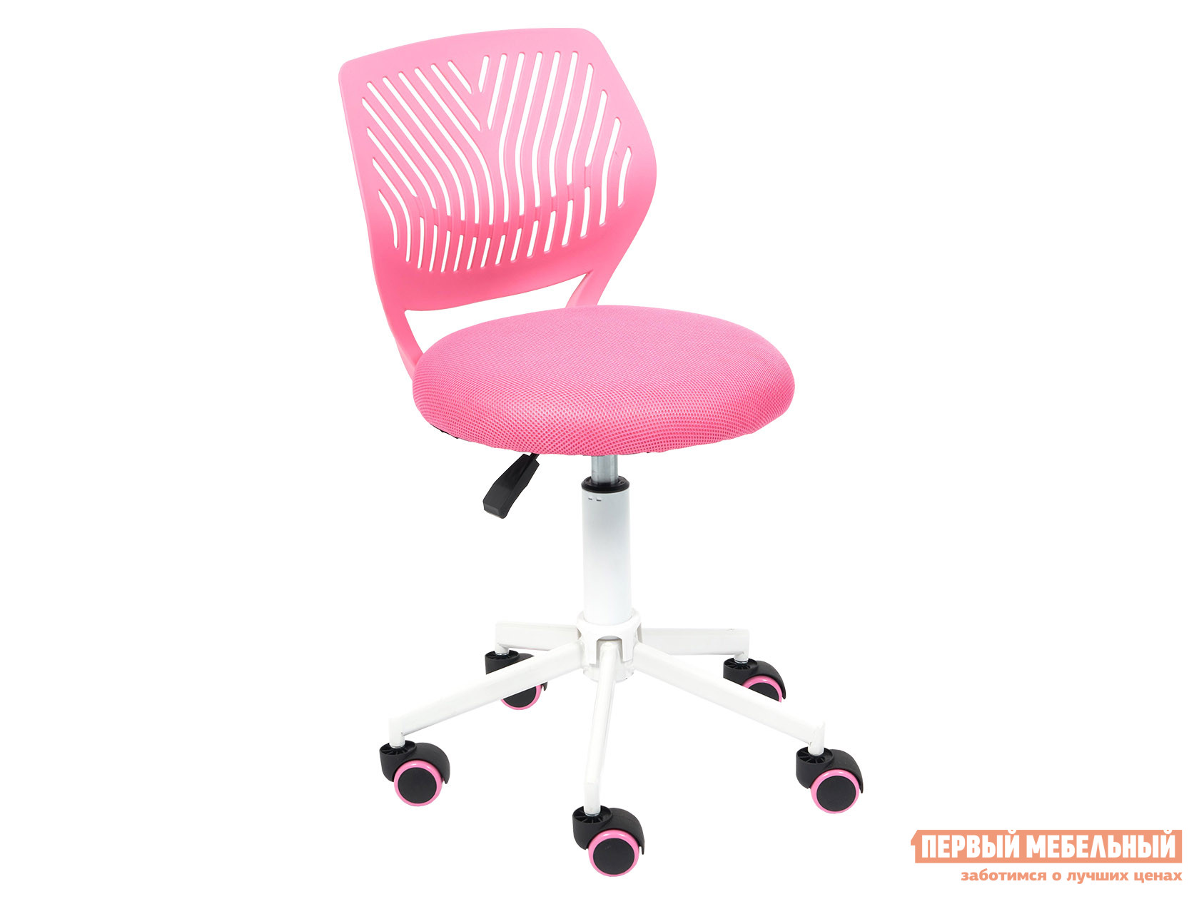 Детское компьютерное кресло  FUN Розовый, пластик / ткань