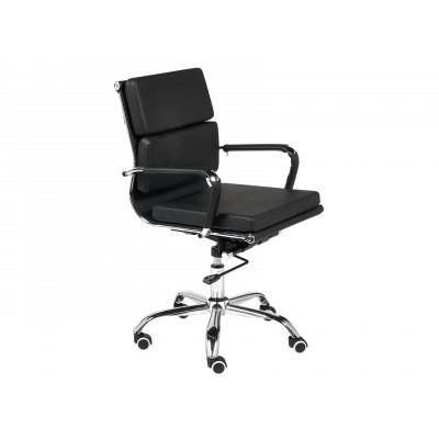 Офисное кресло  Офисное кресло BESTO-LOW Черный, искусственная кожа
