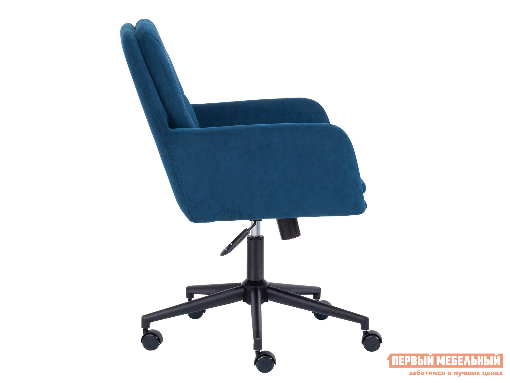 Офисное кресло  GARDA Синий, флок от Первый Мебельный