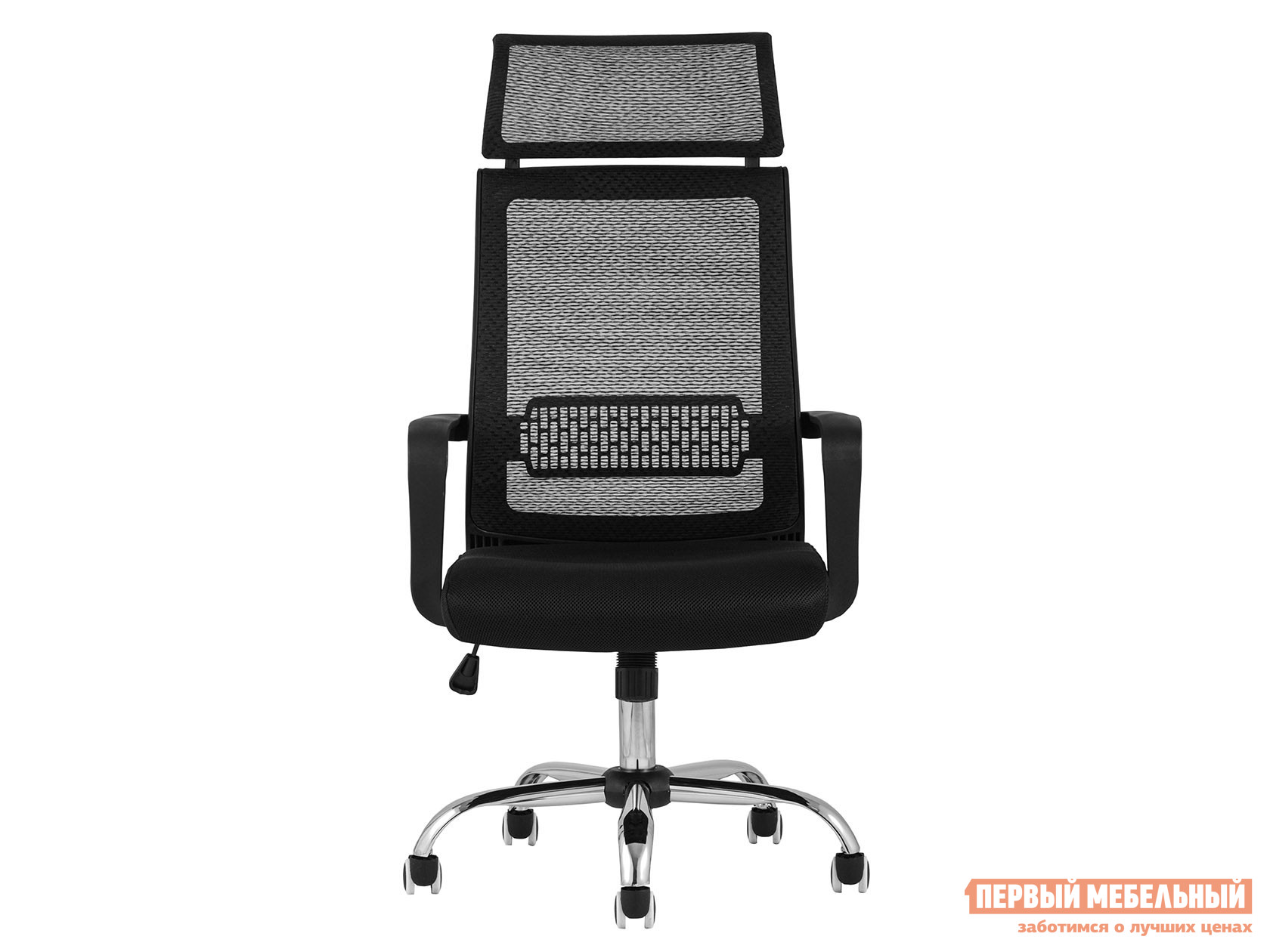 Офисное кресло  TopChairs Style Черный, сетка / Черный, сетка от Первый Мебельный