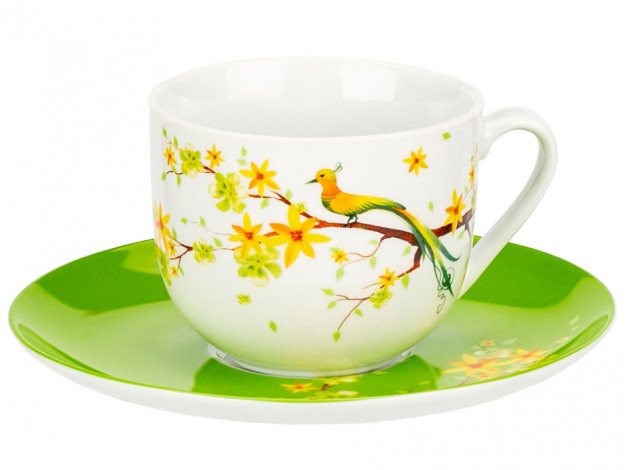 Чайный сервиз DOMENIK DM90130 Чайный набор PARADISE BIRD 12 предметов/250мл ФАРФОР