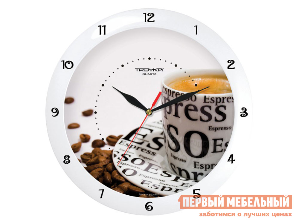 

Часы Эспрессо Белый, пластик, Эспрессо Белый, пластик