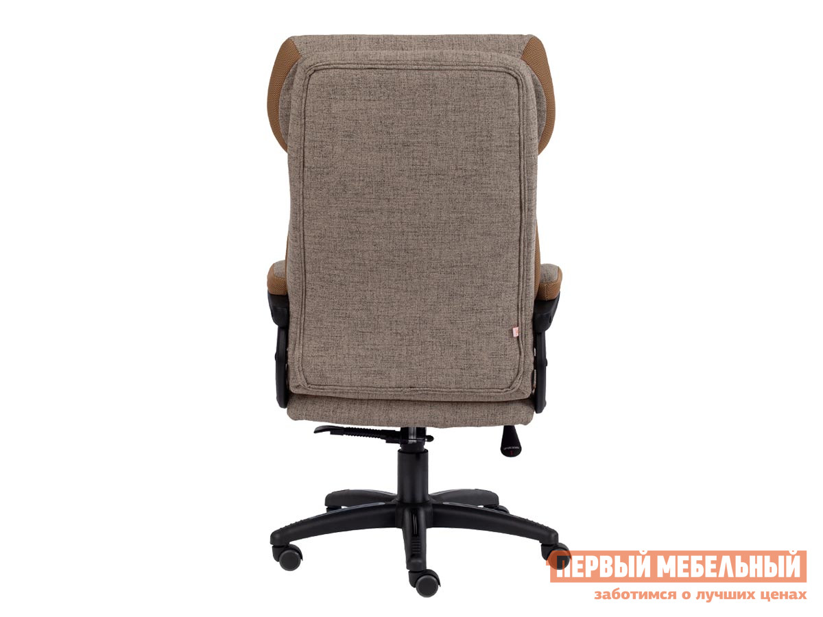 Кресло руководителя  DUKE Светло-коричневый, ткань / Бронзовый, ткань от Первый Мебельный