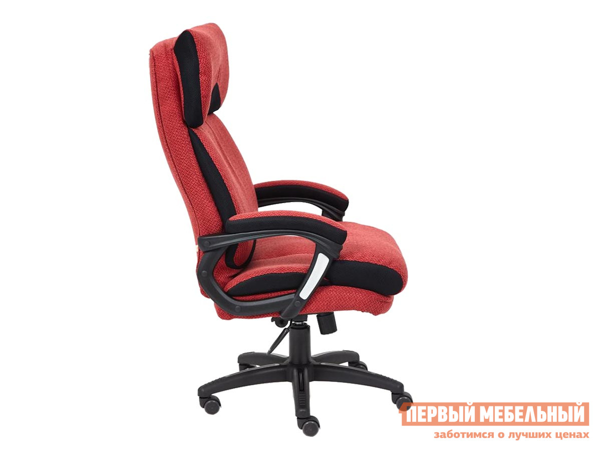 Кресло руководителя  DUKE Красный, ткань / Черный, ткань от Первый Мебельный