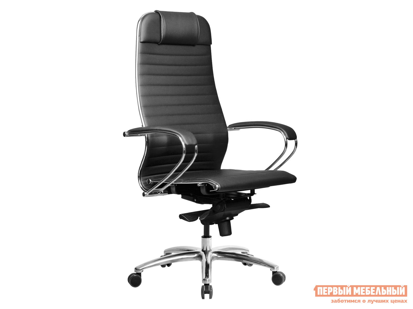 Кресло руководителя  Samurai K-1.04 MPES Черный, экокожа