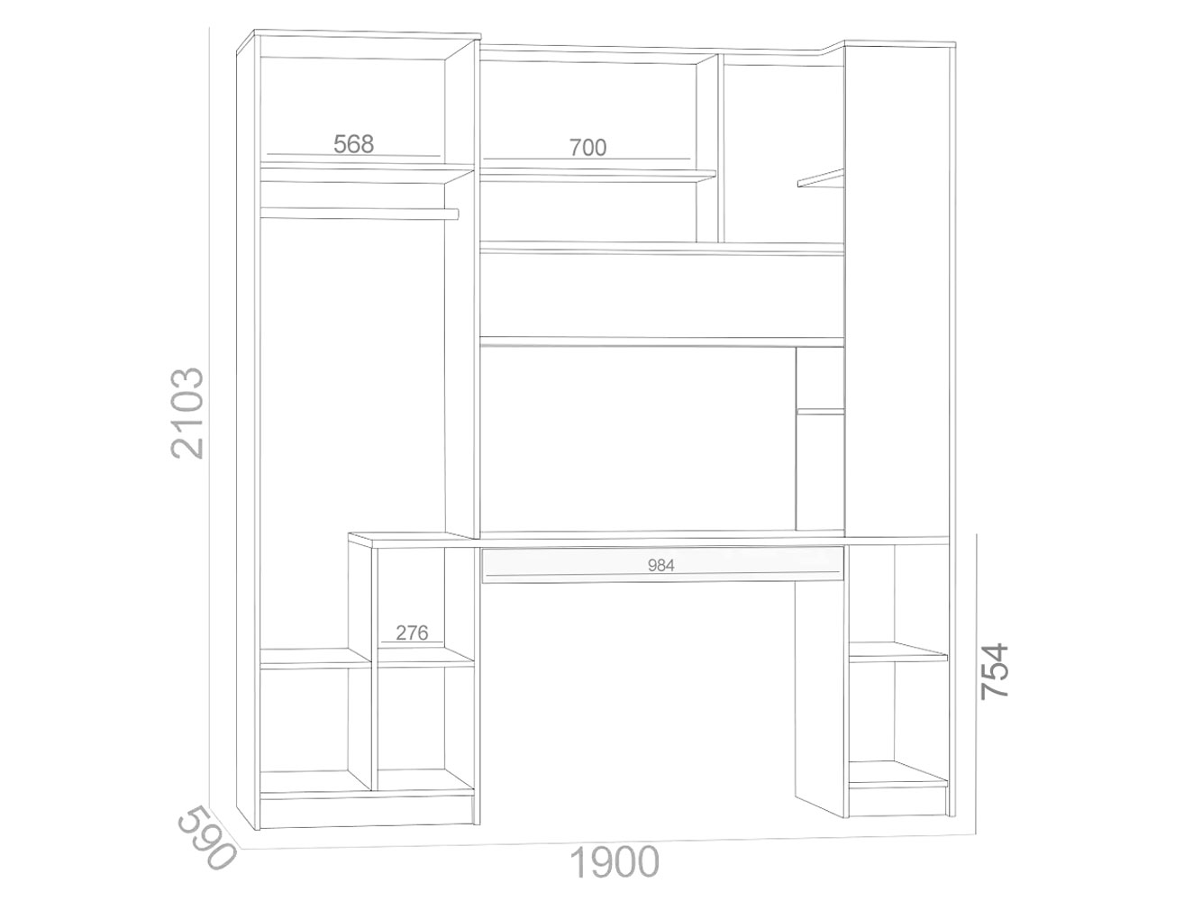 Стол компьютерный микс 12.93