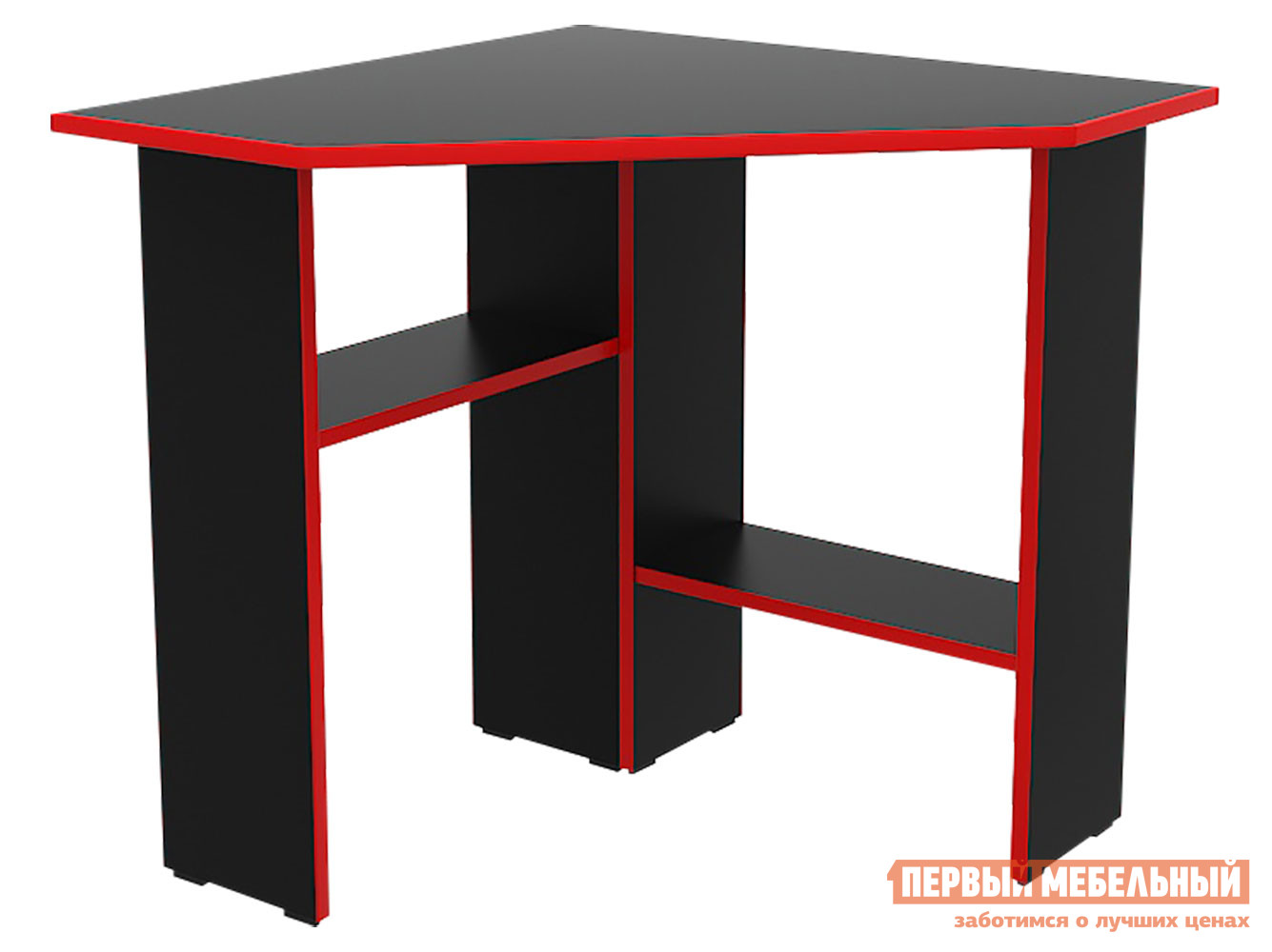 Компьютерный стол  СТК5 Черный / Красный