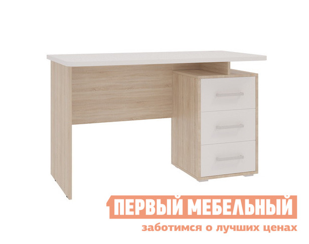 

Компьютерный стол Лайт-2 Дуб / Белый, Лайт-2 Дуб / Белый