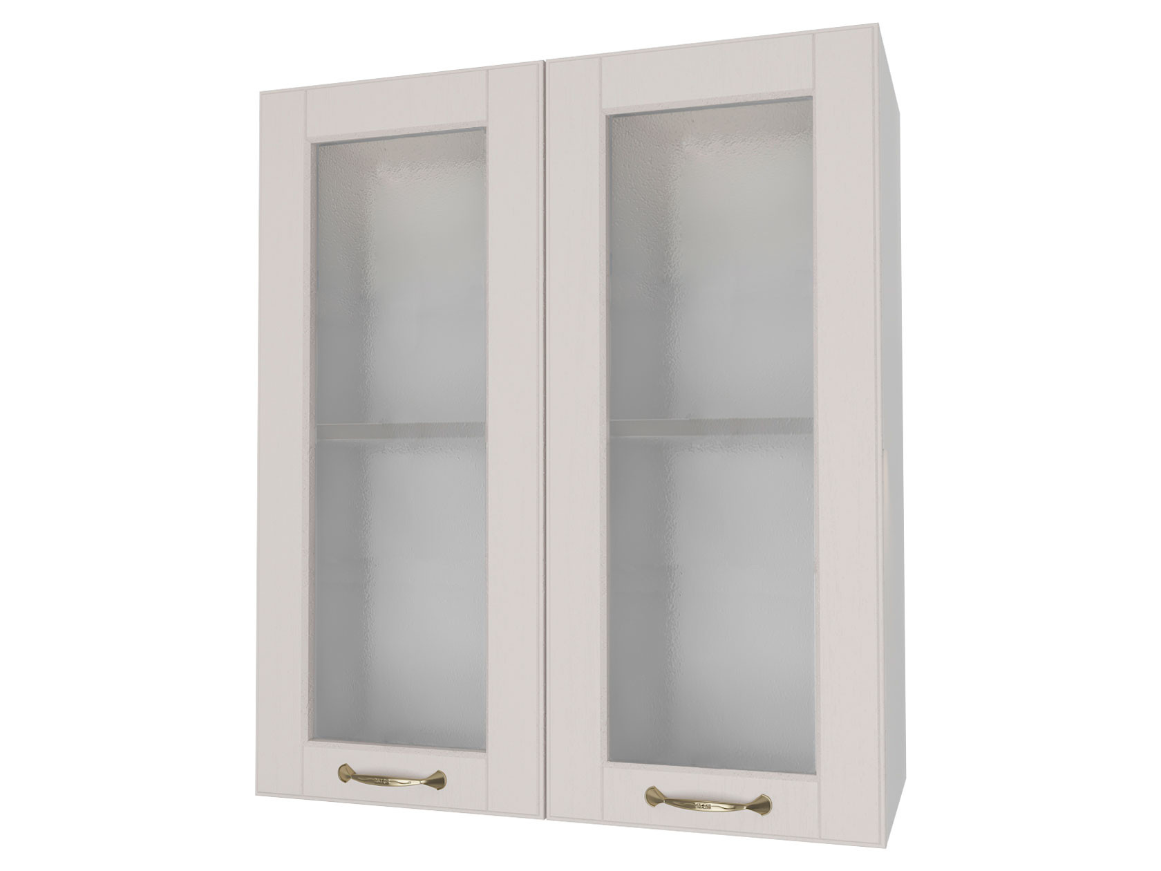 Кухонный модуль  Шкаф 2 двери со стеклом 60 см Палермо Мускат