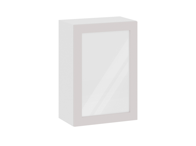 Навесной шкаф со стеклом Аурелио