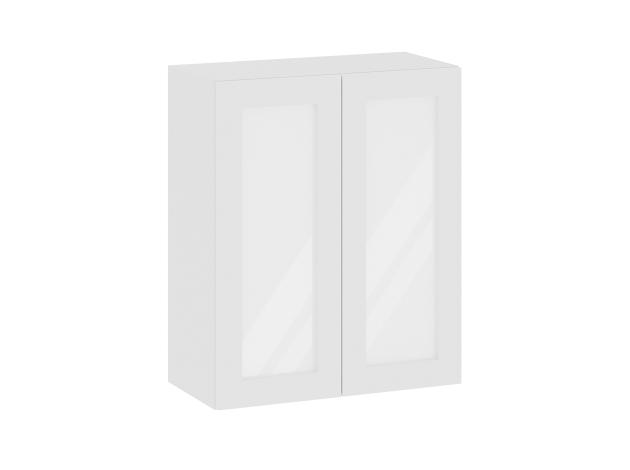 Навесной шкаф со стеклом Аурелио