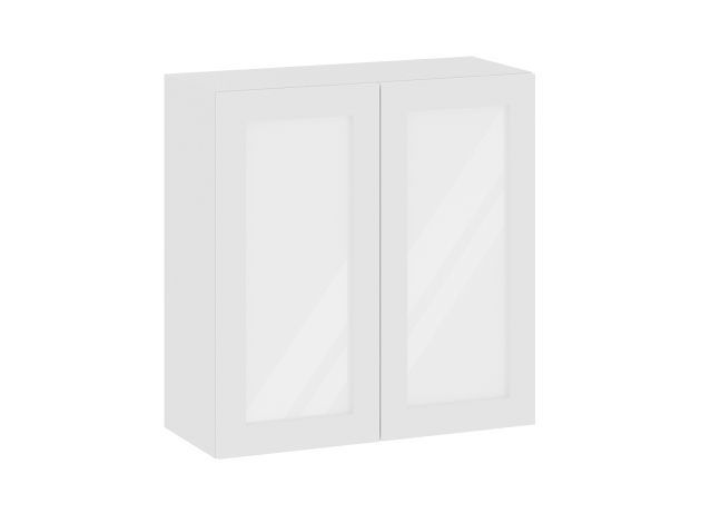 Навесной шкаф со стеклом Аурелио