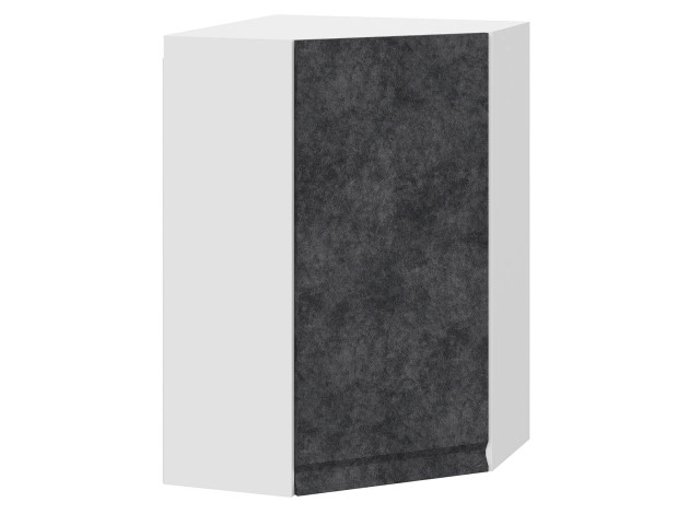 Навесной шкаф угловой Вельвет