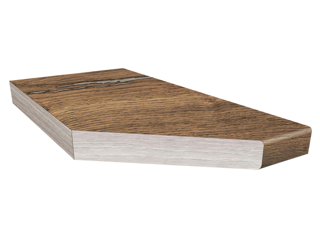 Торцевая столешница Дуб Эдда 38 мм
