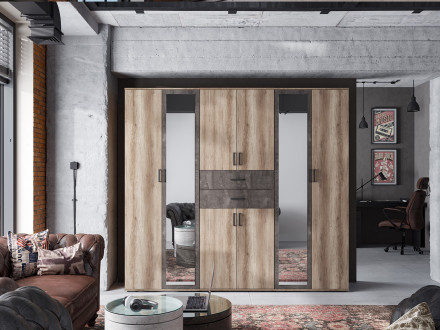 Комплект распашных шкафов