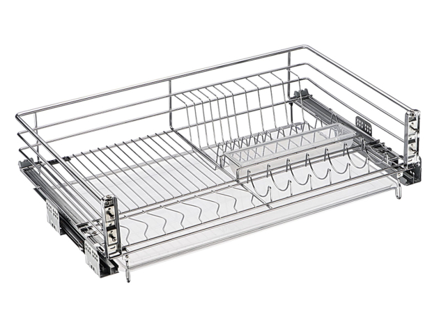 Выкатная корзина-сушилка с поддоном Каде