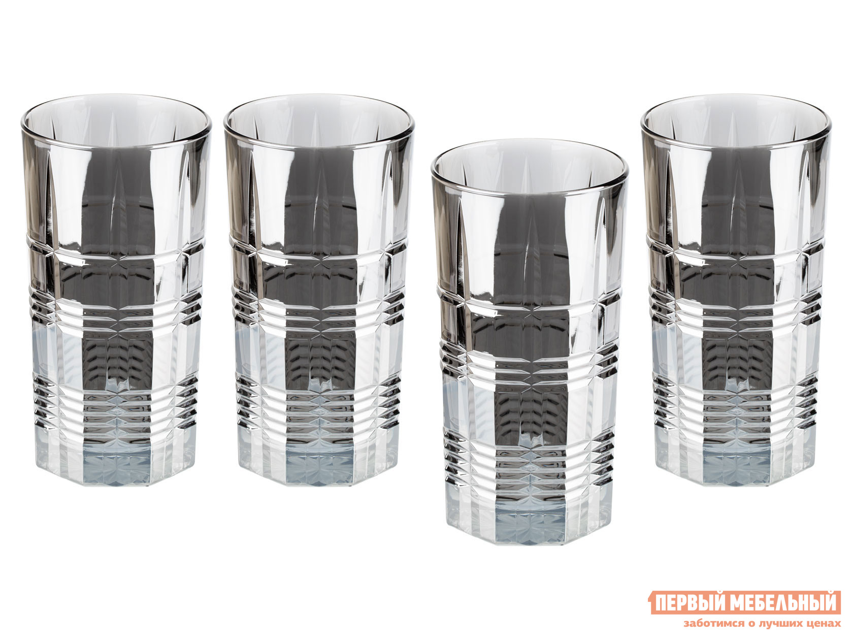 

Стакан Даллас Silver 4 шт. Графит, Серебряный, Даллас Silver 4 шт. Графит