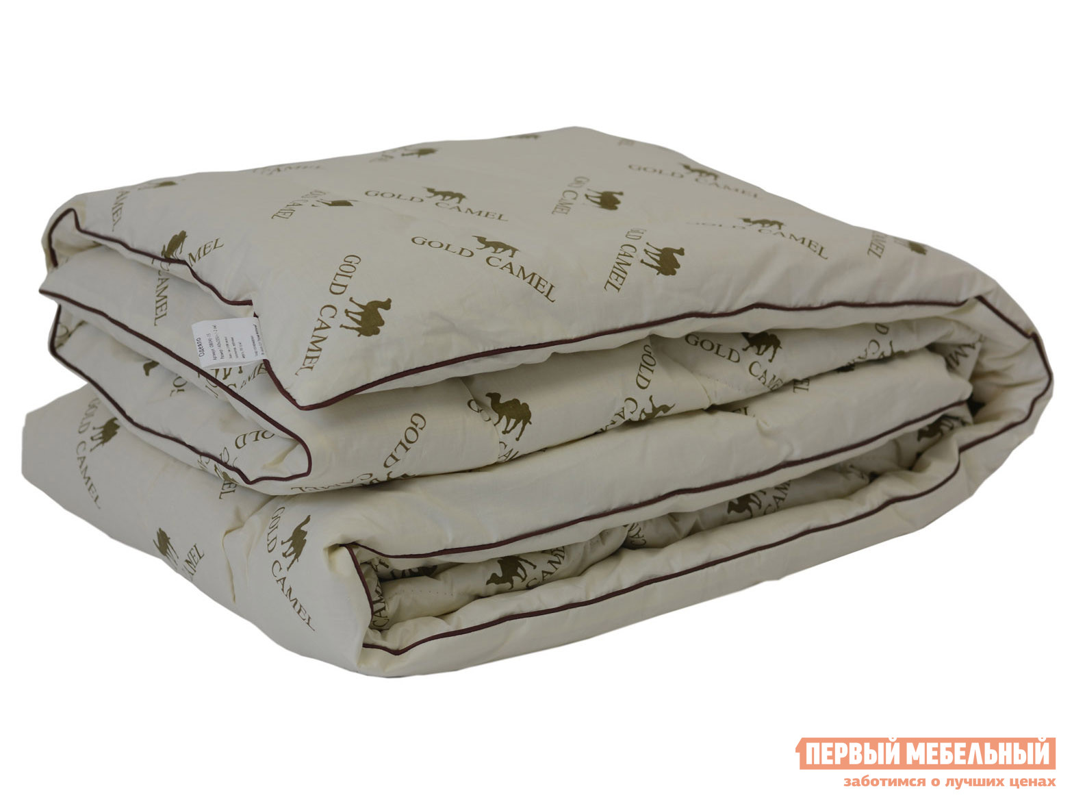 Одеяло  Верблюжья шерсть Люкс Комфорт Белый, 1720 х 2050 мм от Первый Мебельный