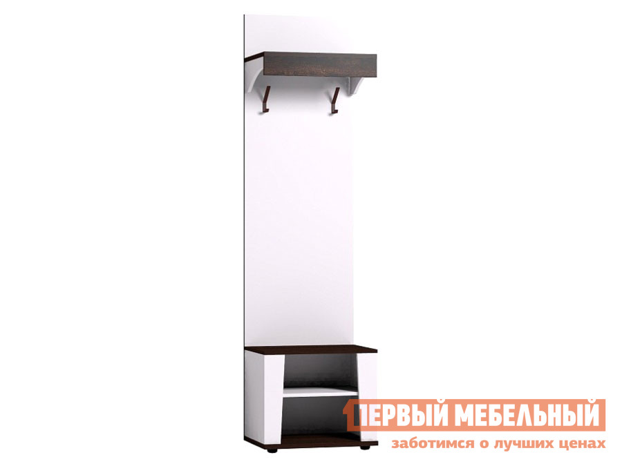

Прихожая Норвуд Белый / Орех шоколадный, Норвуд Белый / Орех шоколадный