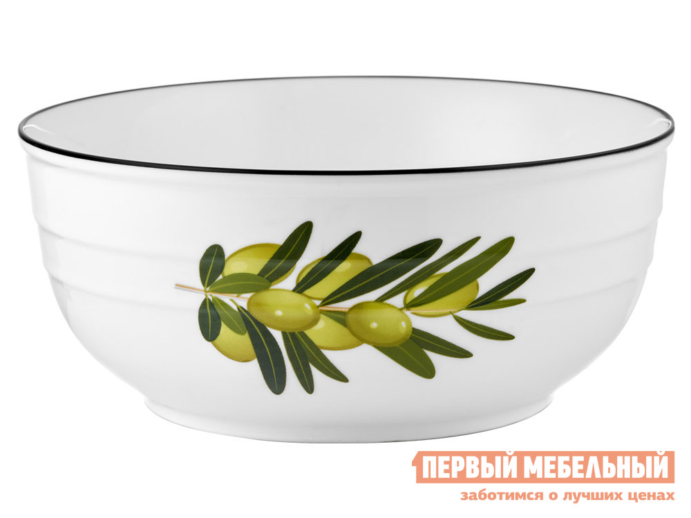 

Блюдо Олива Белый, Олива Белый