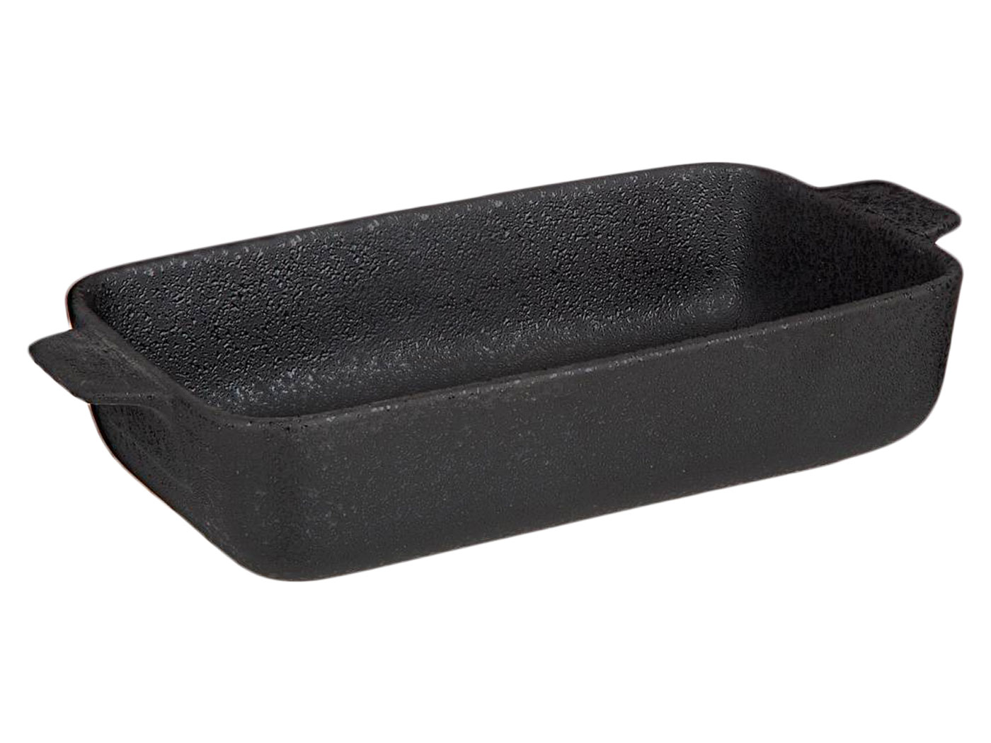 БЛЮДО ПРЯМОУГОЛЬНОЕ С РУЧКАМИ BRONCO "MIDNIGHT" 29*14*6 СМ (КОР=12ШТ.) 62-128