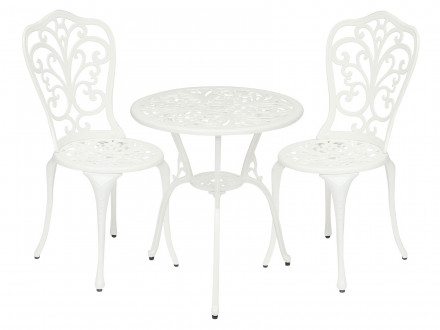 Комплект Secret De Maison Romance (стол +2 стула) Белый, металл в отделке Белый, металл по цене 22000 руб.