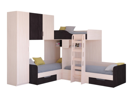 Двухъярусная кровать 105-147651