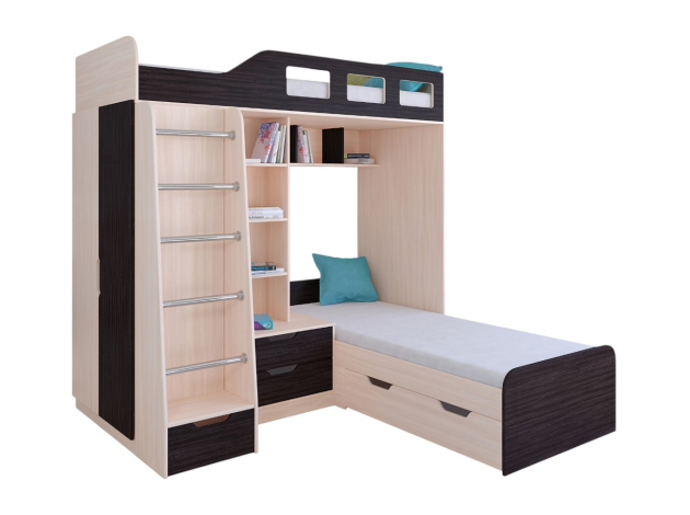 Двухъярусная кровать Астра 4