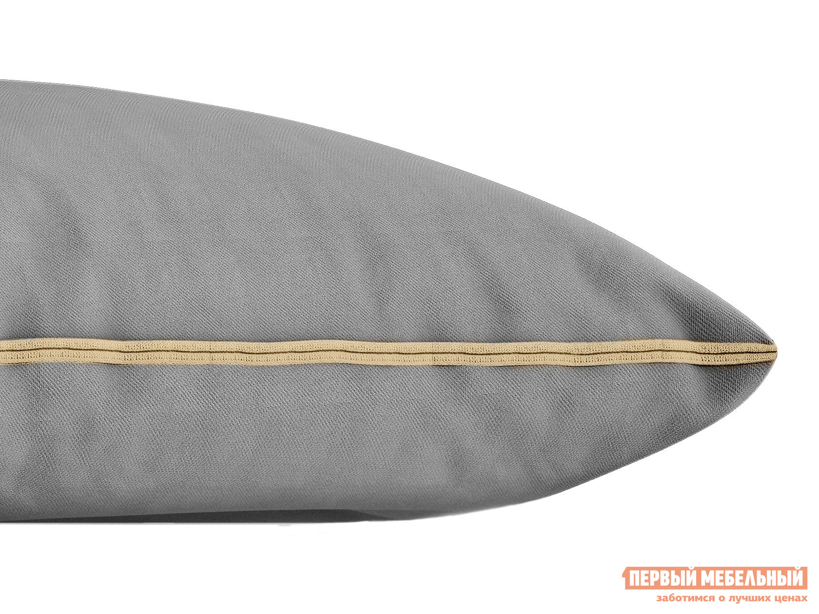 Декоративная подушка  Римини 2 Серый, блэкаут от Первый Мебельный