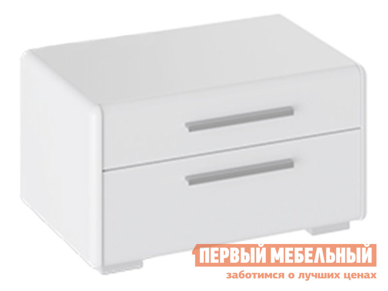 

Прикроватная тумбочка Тумба прикроватная Наоми Белый глянец, Тумба прикроватная Наоми Белый глянец