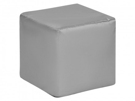 Пуфик Пуфик Куб Серый, оксфорд в отделке Серый, оксфорд по цене 999 руб.