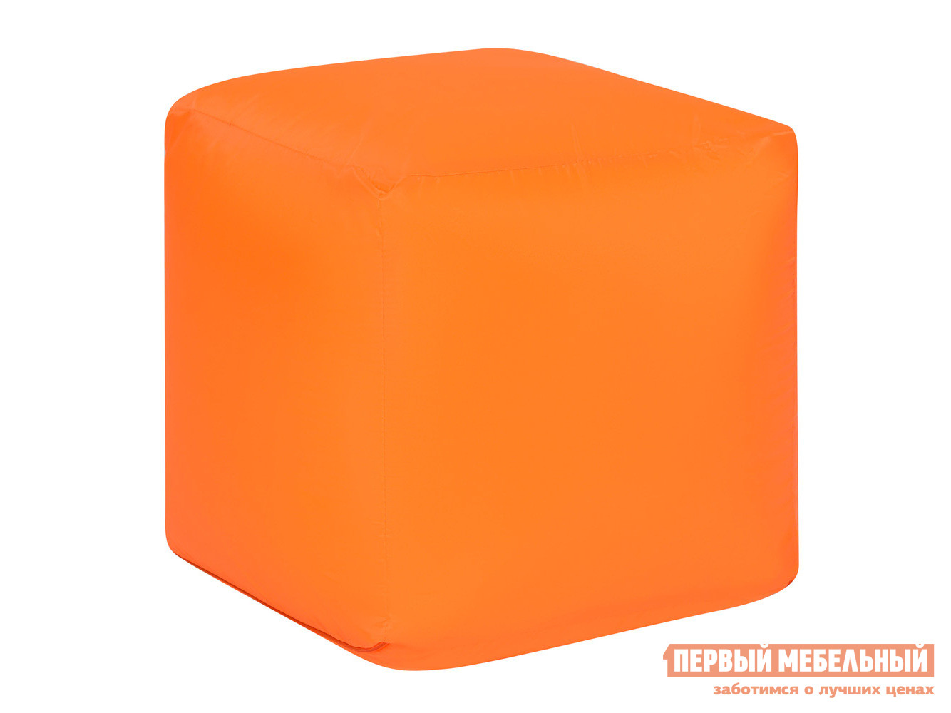 Пуфик  Куб Оранжевый, оксфорд от Первый Мебельный