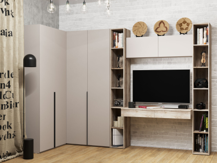 Угловой комплект детской мебели 193-196363