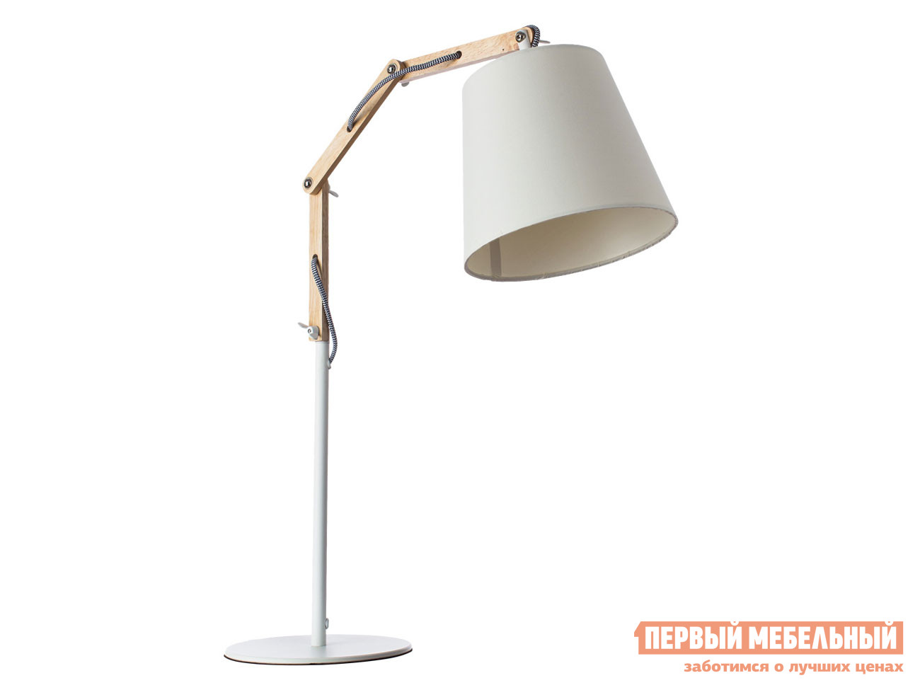 Настольная лампа  PINOCCHIO A5700LT-1WH Белый от Первый Мебельный