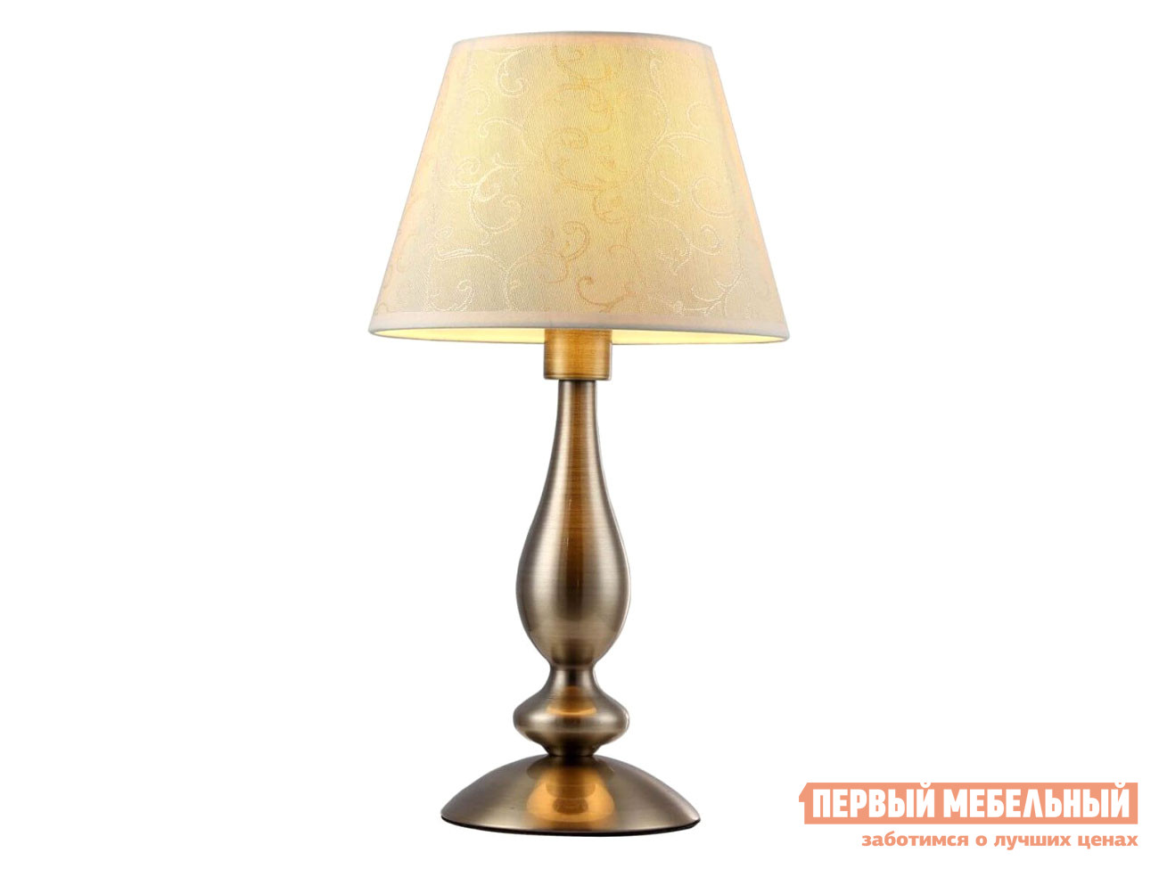 Настольная лампа  Настольная лампа FELICIA A9368LT-1AB Античная бронза / Кремовый от Первый Мебельный