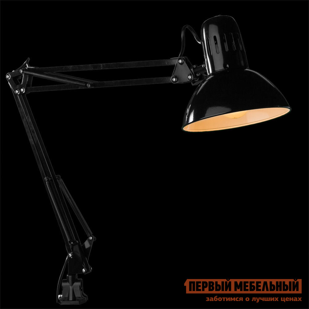 Настольная лампа  SENIOR A6068LT-1BK Черный от Первый Мебельный