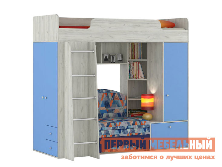 

Кровать-чердак Тетрис 1 366 кровать-чердак Дуб Белый CRAFT / Капри Синий, Тетрис 1 366 кровать-чердак Дуб Белый CRAFT / Капри Синий