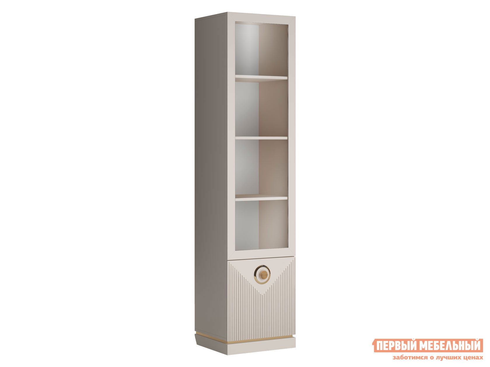 Шкаф-витрина  Капри Сатин, Левая