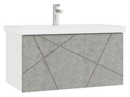 Навесная тумба под раковину 142-197819