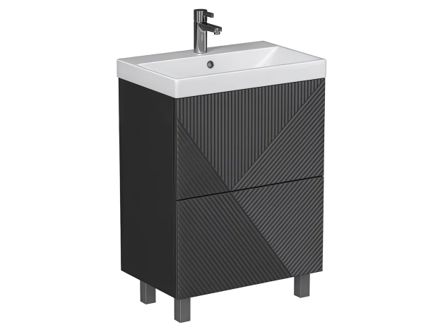 Напольная тумба под раковину Эджи