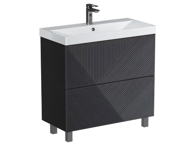 Напольная тумба под раковину Эджи