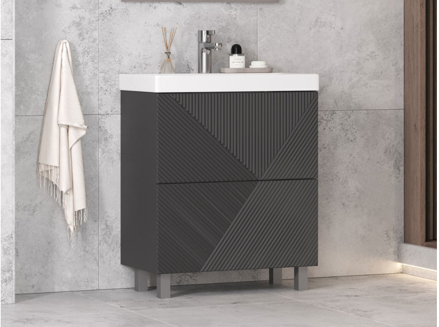 Напольная тумба под раковину Эджи