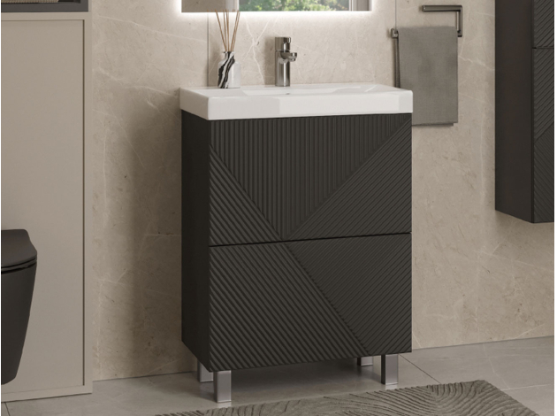 Напольная тумба под раковину Эджи